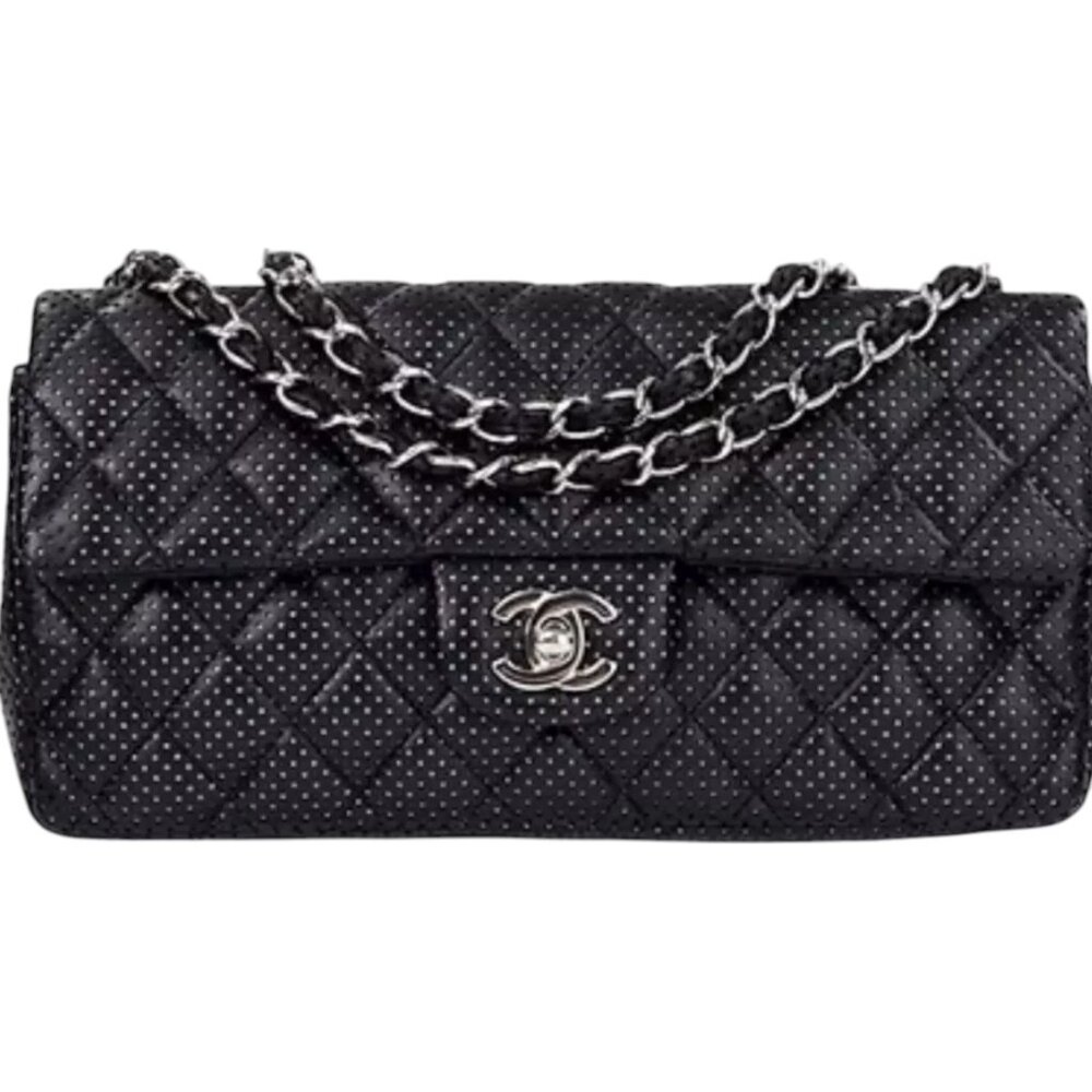 0572760BT (X6) Chanel Shoulder Bag Black Lambskin